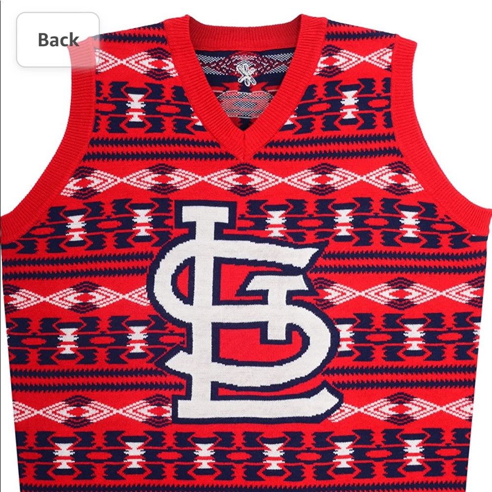 STL Cardinals new ugly sweater vest 🎄